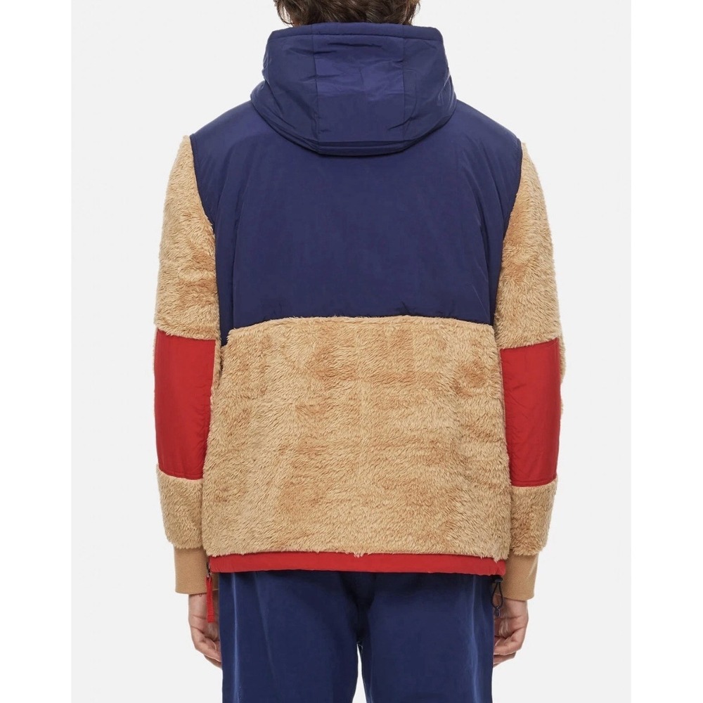 POLO RALPH LAUREN Mens 1/2 Zip ColorBlock Hybrid Hi Pile Fleece Pullover Sz M - Picture 5 of 13